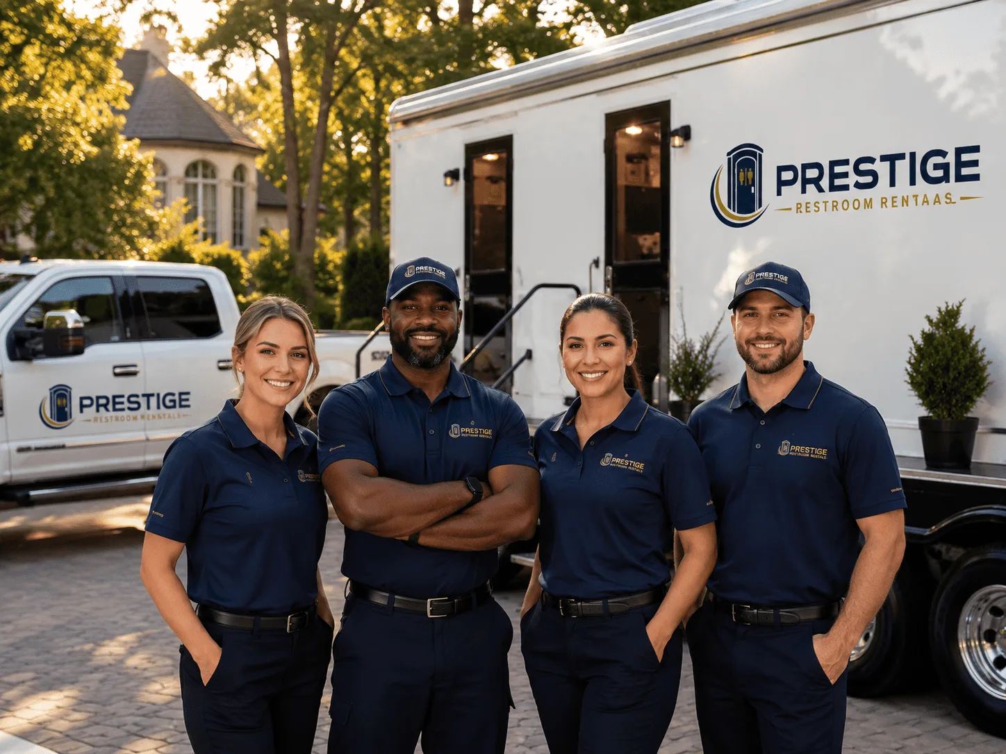 Trusted Luxury Portable Restrooms company in Sandoval, IL